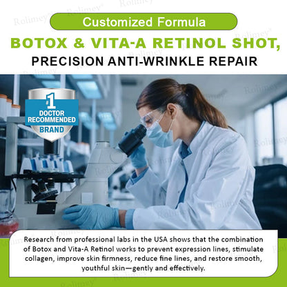 ✨👨‍⚕️Made and shipped from the USA 💫Rolimey® Botox & Vita-A Retinol Shot Wrinkle-Lift Tightening cream - Last Day Promotion 70% OFF