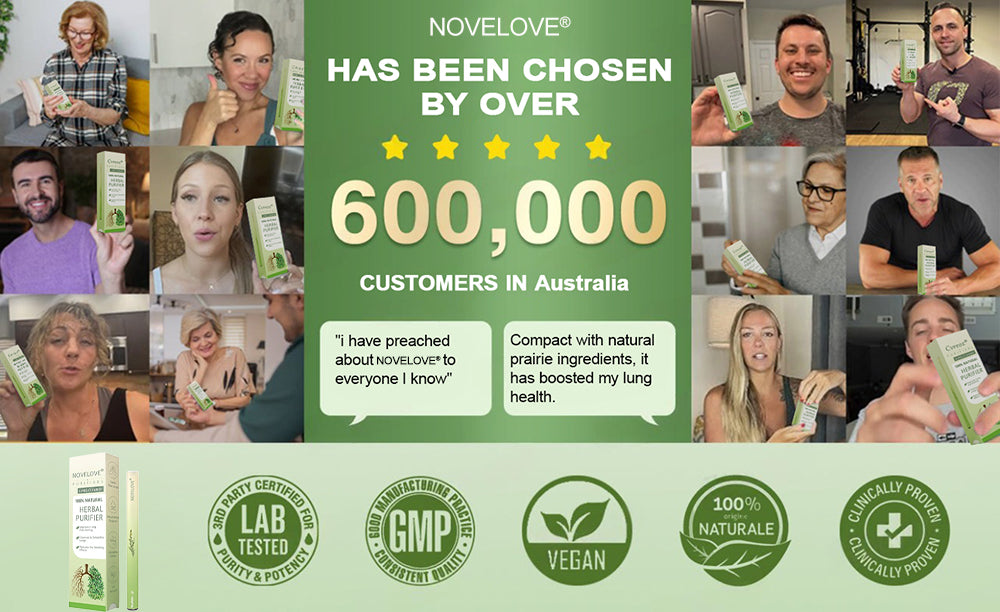 𝐔𝐒 𝐎𝐰𝐧𝐞𝐝 𝐚𝐧𝐝 𝐎𝐩𝐞𝐫𝐚𝐭𝐞𝐝✅ NOVELOVE® 𝐁𝐨𝐭𝐚𝐧𝐢𝐜𝐚𝐥 𝐌𝐮𝐥𝐥𝐞𝐢𝐧 𝐋𝐮𝐧𝐠 𝐂𝐥𝐞𝐚𝐧𝐬𝐞 𝐃𝐢𝐟𝐟𝐮𝐬𝐞𝐫(🫁Cough, Pharyngitis, shortness of breath, sputum, stuffy nose, bronchitis, bronchitis, allergy symptoms, lung discomfort)5🌈