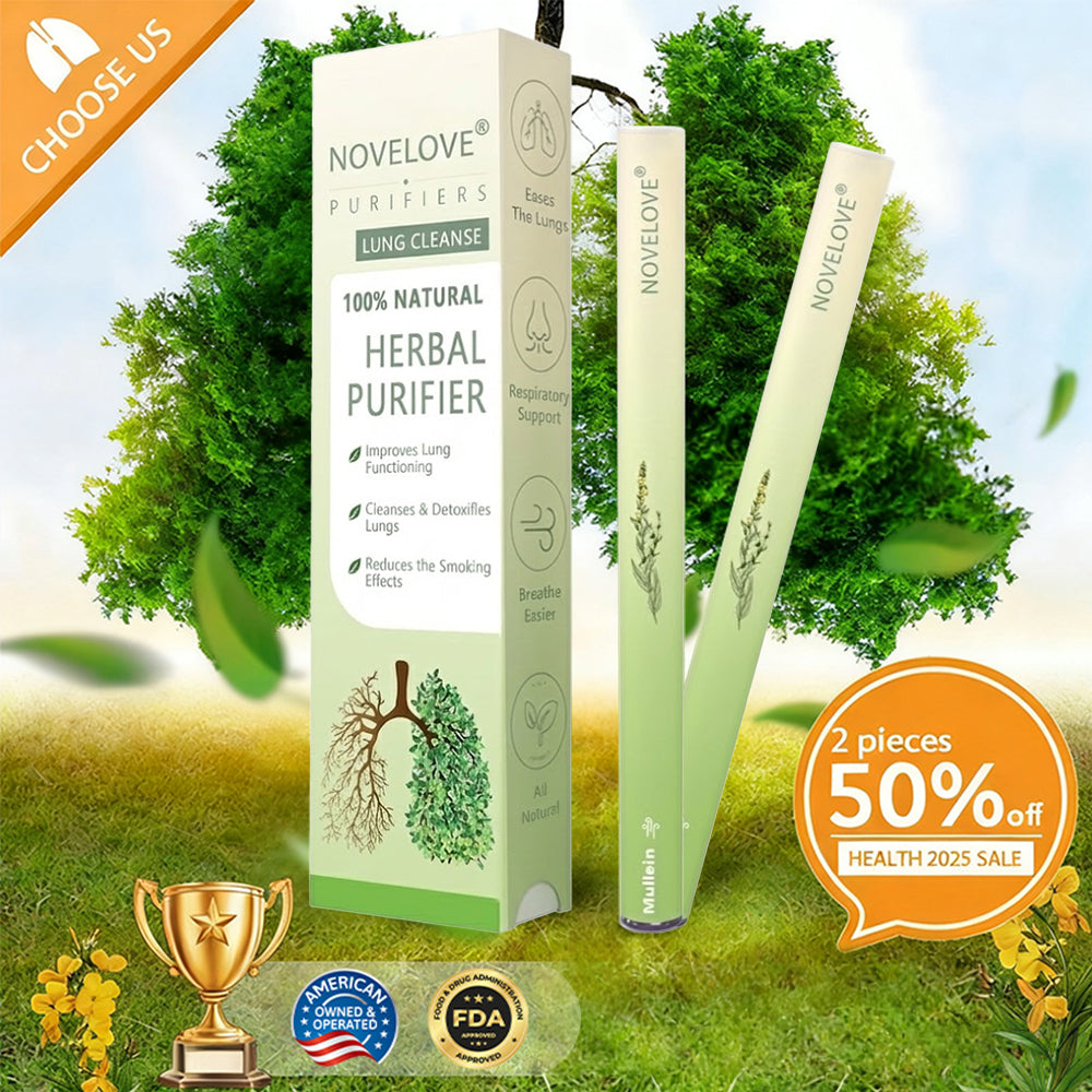 𝐔𝐒 𝐎𝐰𝐧𝐞𝐝 𝐚𝐧𝐝 𝐎𝐩𝐞𝐫𝐚𝐭𝐞𝐝✅ NOVELOVE® 𝐁𝐨𝐭𝐚𝐧𝐢𝐜𝐚𝐥 𝐌𝐮𝐥𝐥𝐞𝐢𝐧 𝐋𝐮𝐧𝐠 𝐂𝐥𝐞𝐚𝐧𝐬𝐞 𝐃𝐢𝐟𝐟𝐮𝐬𝐞𝐫(🫁Cough, Pharyngitis, shortness of breath, sputum, stuffy nose, bronchitis, bronchitis, allergy symptoms, lung discomfort)5🌈
