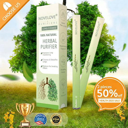 𝐔𝐒 𝐎𝐰𝐧𝐞𝐝 𝐚𝐧𝐝 𝐎𝐩𝐞𝐫𝐚𝐭𝐞𝐝✅ NOVELOVE® 𝐁𝐨𝐭𝐚𝐧𝐢𝐜𝐚𝐥 𝐌𝐮𝐥𝐥𝐞𝐢𝐧 𝐋𝐮𝐧𝐠 𝐂𝐥𝐞𝐚𝐧𝐬𝐞 𝐃𝐢𝐟𝐟𝐮𝐬𝐞𝐫(🫁Cough, Pharyngitis, shortness of breath, sputum, stuffy nose, bronchitis, bronchitis, allergy symptoms, lung discomfort)5🌈