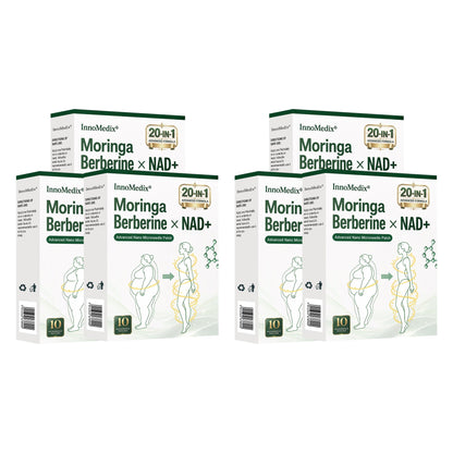 InnoMedix® Moringa Berberine x NAD+ 20-IN-1 Advanced Nano Microneedle Patch( 𝐉𝐮𝐬𝐭 𝐨𝐧𝐜𝐞 𝐚 𝐝𝐚𝐲, 𝐯𝐢𝐬𝐢𝐛𝐥𝐞 𝐜𝐡𝐚𝐧𝐠𝐞𝐬 𝐢𝐧 𝟕 𝐝𝐚𝐲𝐬)