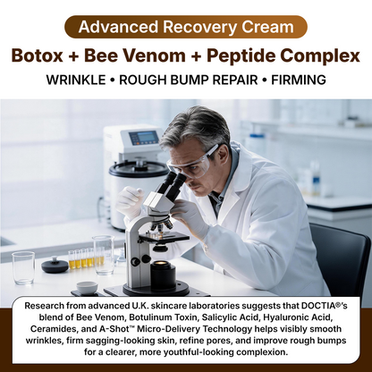 🛒 An additional 30% discount👑Made and Shipped from Canada ✨🔥 DOCTIA® Botox & Bee Venom Advanced Recovery Cream—For Wrinkles, Sagging Skin, Skin Tags & Rough Bumps
