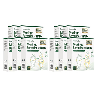 InnoMedix® Moringa Berberine x NAD+ 20-IN-1 Advanced Nano Microneedle Patch( 𝐉𝐮𝐬𝐭 𝐨𝐧𝐜𝐞 𝐚 𝐝𝐚𝐲, 𝐯𝐢𝐬𝐢𝐛𝐥𝐞 𝐜𝐡𝐚𝐧𝐠𝐞𝐬 𝐢𝐧 𝟕 𝐝𝐚𝐲𝐬)