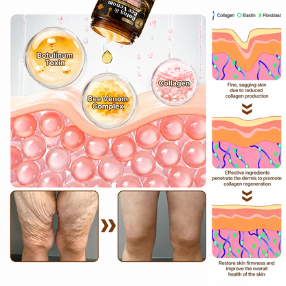 👑Made and Shipped from UK ✨🔥 DOCTIA® Botox & Bee Venom Advanced Recovery Cream—For Wrinkles, Sagging Skin, Skin Tags & Rough Bumps（英国合规版本）
