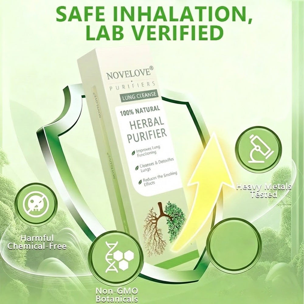 ✅ NOVELOVE® 𝐁𝐨𝐭𝐚𝐧𝐢𝐜𝐚𝐥 𝐌𝐮𝐥𝐥𝐞𝐢𝐧 𝐋𝐮𝐧𝐠 𝐂𝐥𝐞𝐚𝐧𝐬𝐞 𝐃𝐢𝐟𝐟𝐮𝐬𝐞𝐫(🫁Cough, Pharyngitis, shortness of breath, sputum, stuffy nose, bronchitis, bronchitis, allergy symptoms, lung discomfort)5🌈🍬