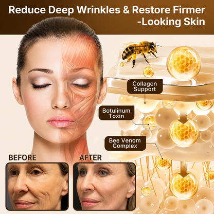 👑Made and Shipped from UK ✨🔥 DOCTIA® Botox & Bee Venom Advanced Recovery Cream—For Wrinkles, Sagging Skin, Skin Tags & Rough Bumps（英国合规版本）